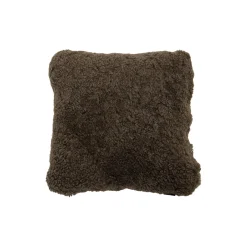 Newzealandsk lammeskindspude, taupe