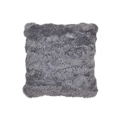 Newzealandsk lammeskindspude, light grey