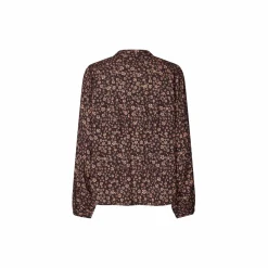 NickyLL Shirt LS, dark mokka