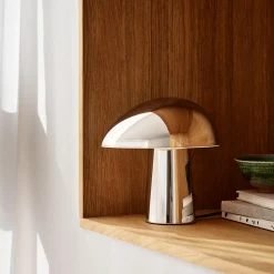 Night Owl™ bordlampe, polished steel