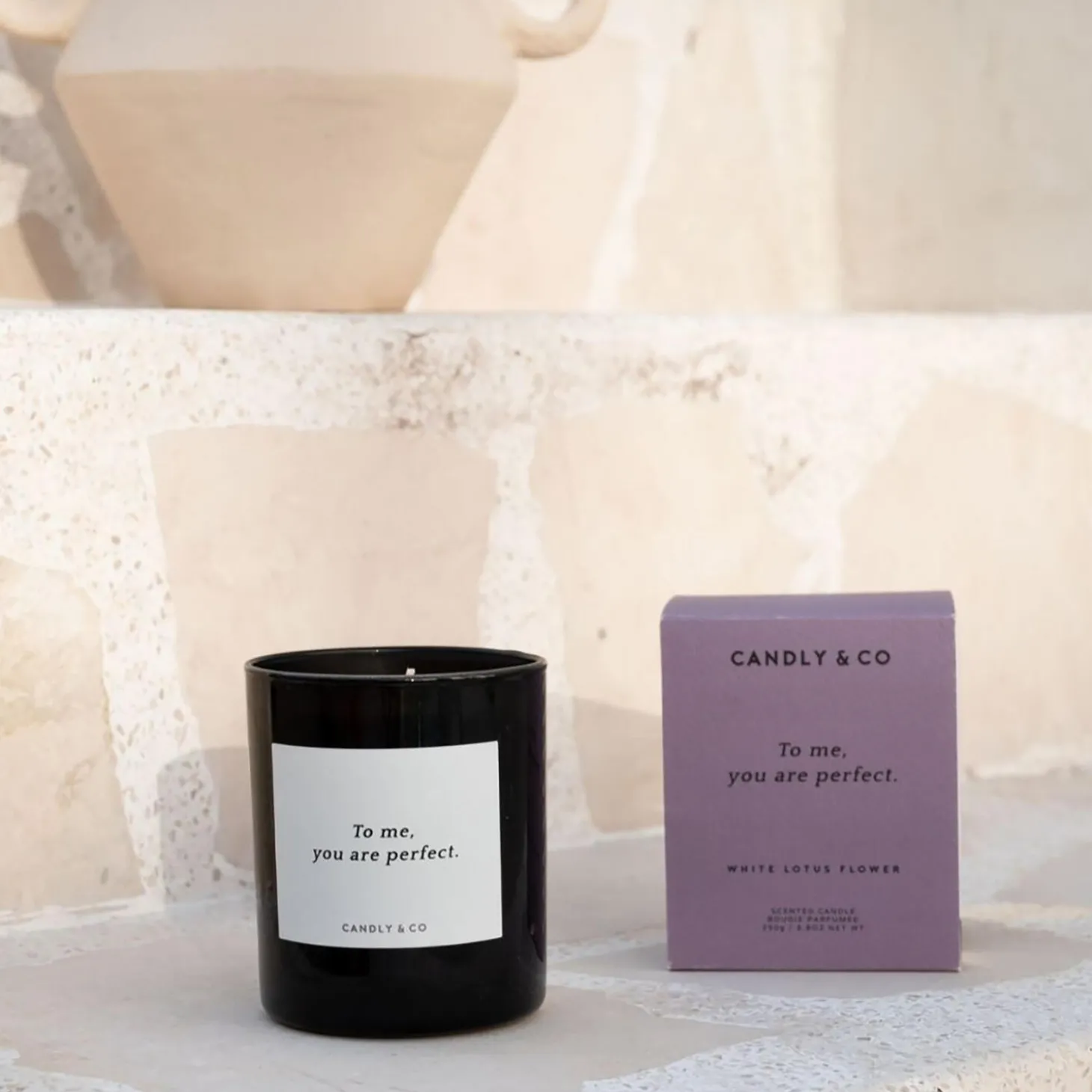 No. 8 Candle, To me, you are perfect