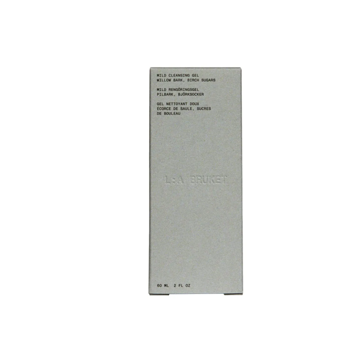 No. 277 Mild Cleansing Gel, willow bark/birch sugars