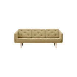 No. 1 3-pers. sofa, Fiord 422/lakeret eg