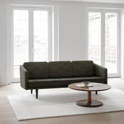 No. 1 3-pers. sofa, Fiord 991/røget eg