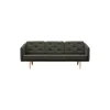 No. 1 3-pers. sofa, Fiord 961/sæbebehandlet eg