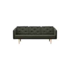No. 1 3-pers. sofa, Fiord 961/sæbebehandlet eg