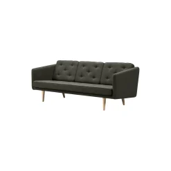 No. 1 3-pers. sofa, Fiord 961/sæbebehandlet eg
