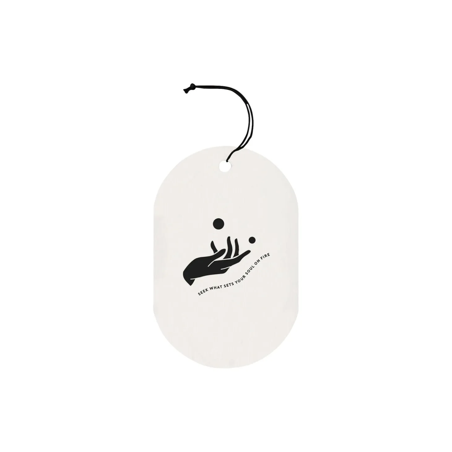 No. 6 Scented Car/Room Tag, Galbanum/Sandalwood