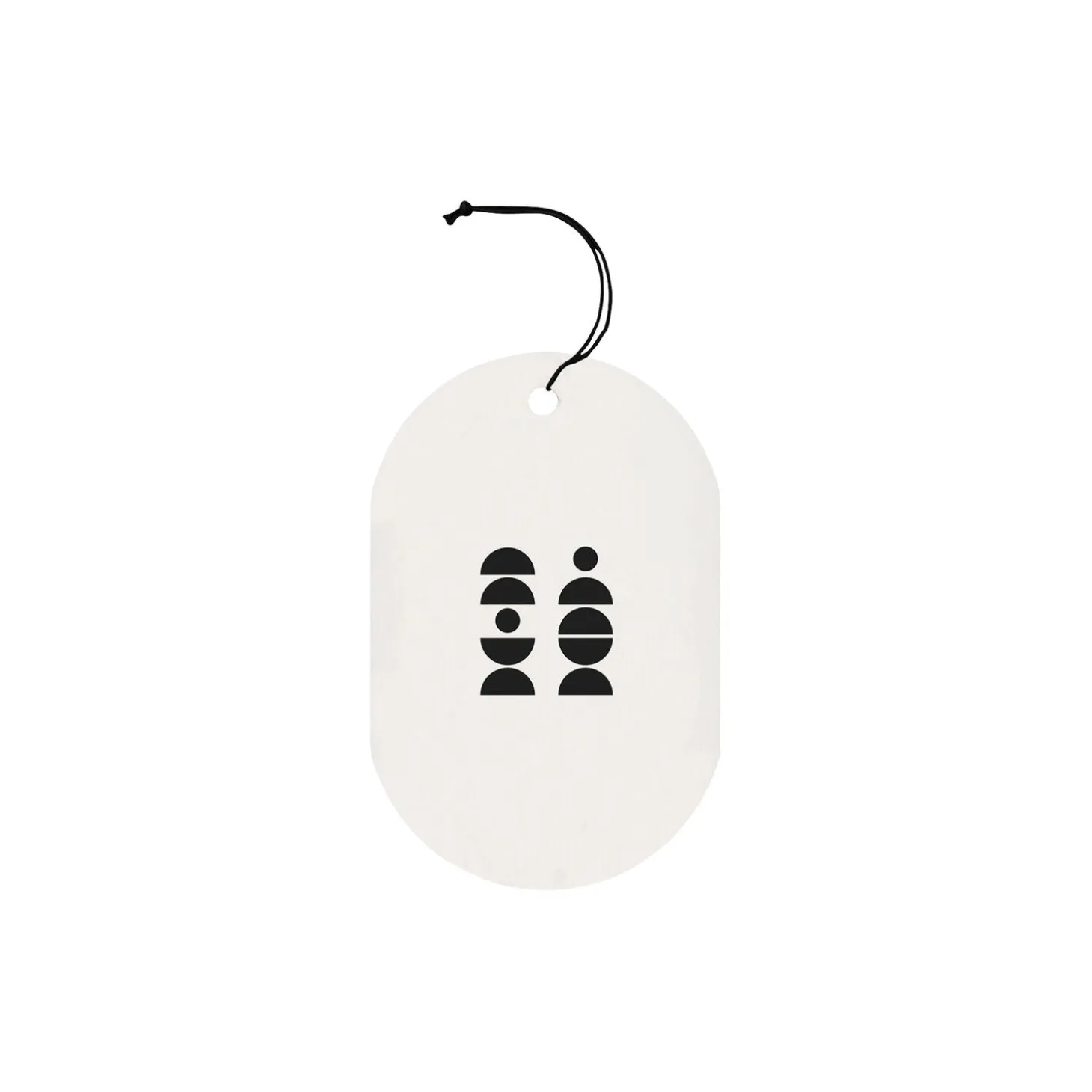 No. 4 Scented Car/Room Tag, Pine/Patchouli