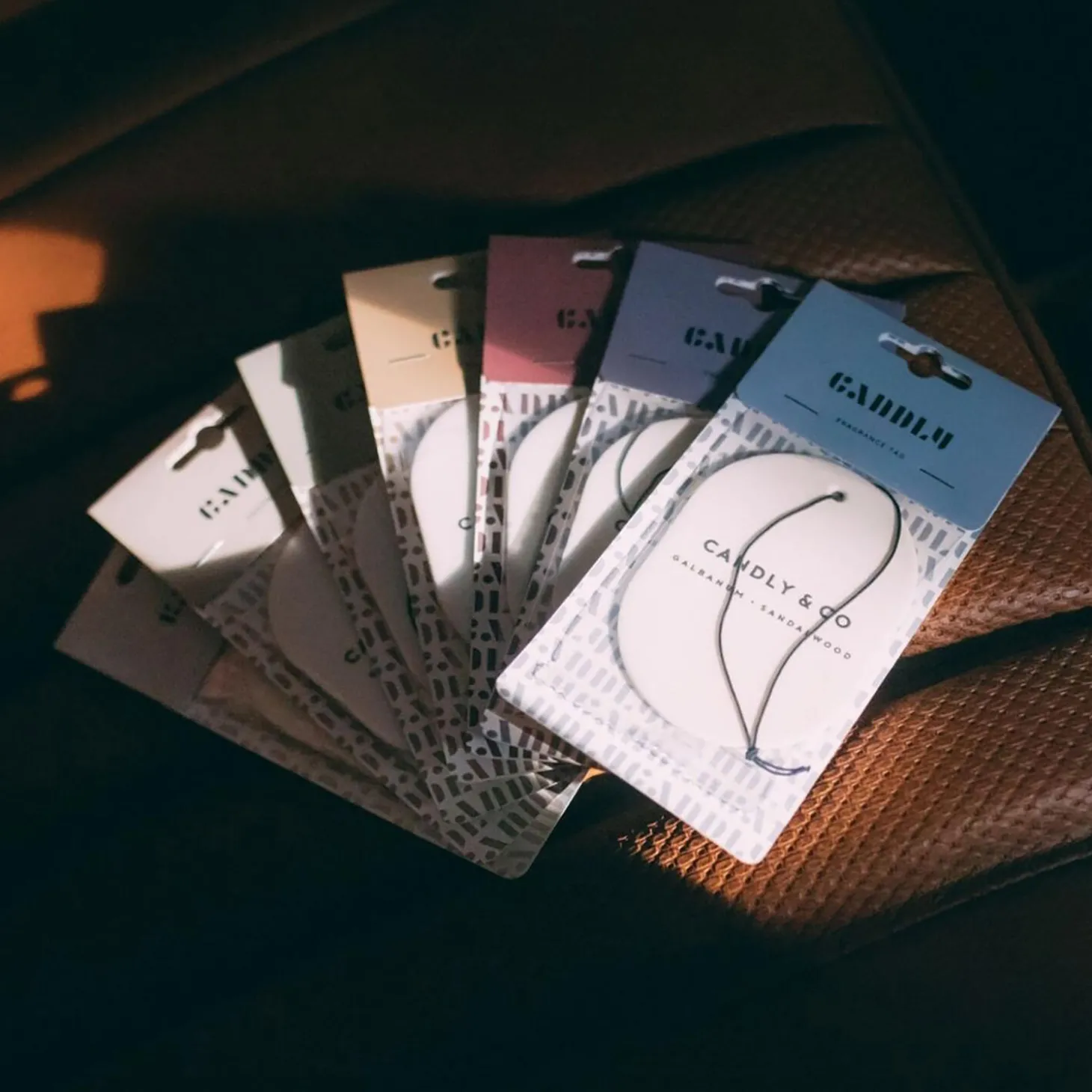 No. 4 Scented Car/Room Tag, Pine/Patchouli