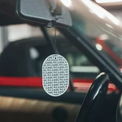 No. 7 Scented Car/Room Tag, Raspberries/Rose