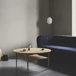 No. 100 Table, hvidolieret eg