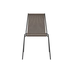 Noel Chair, black/dark grey wool