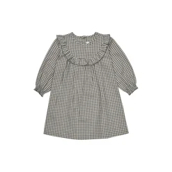 Noey Dress Baby, forest check