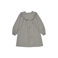 Noey Dress, forest check