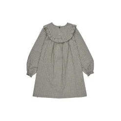 Noey Dress, forest check