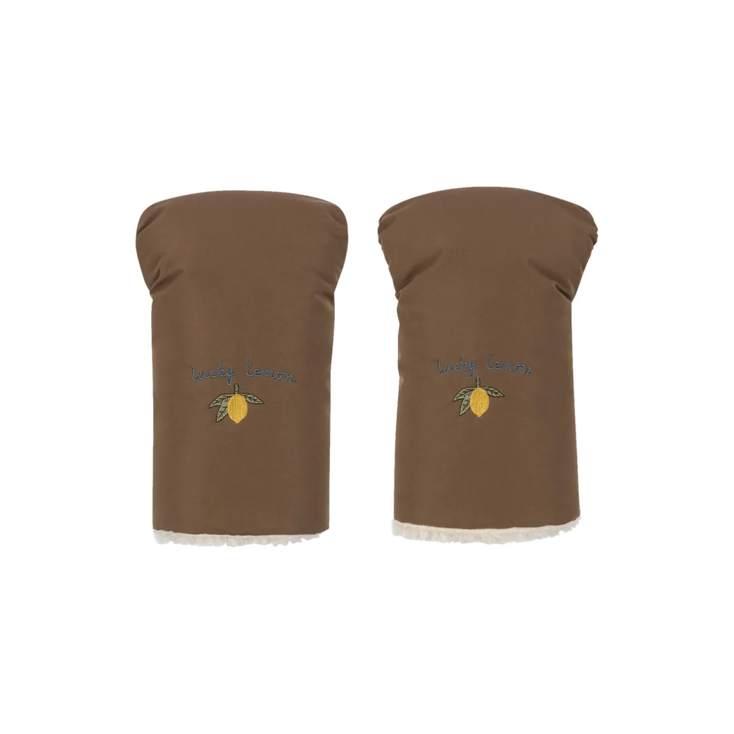 Nohr Stroller Mittens, walnut