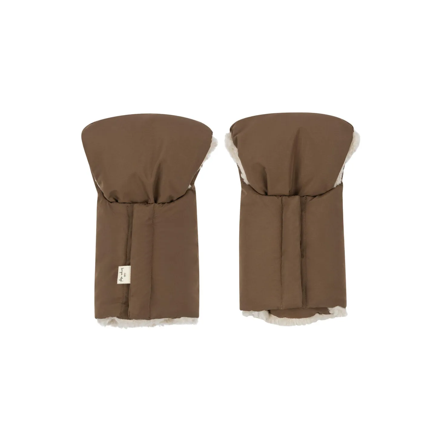 Nohr Stroller Mittens, walnut
