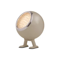 Norbitt LED Rechargeable Lamp, mushroom brown