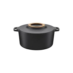 Norden støbejernsgryde 6 L, black