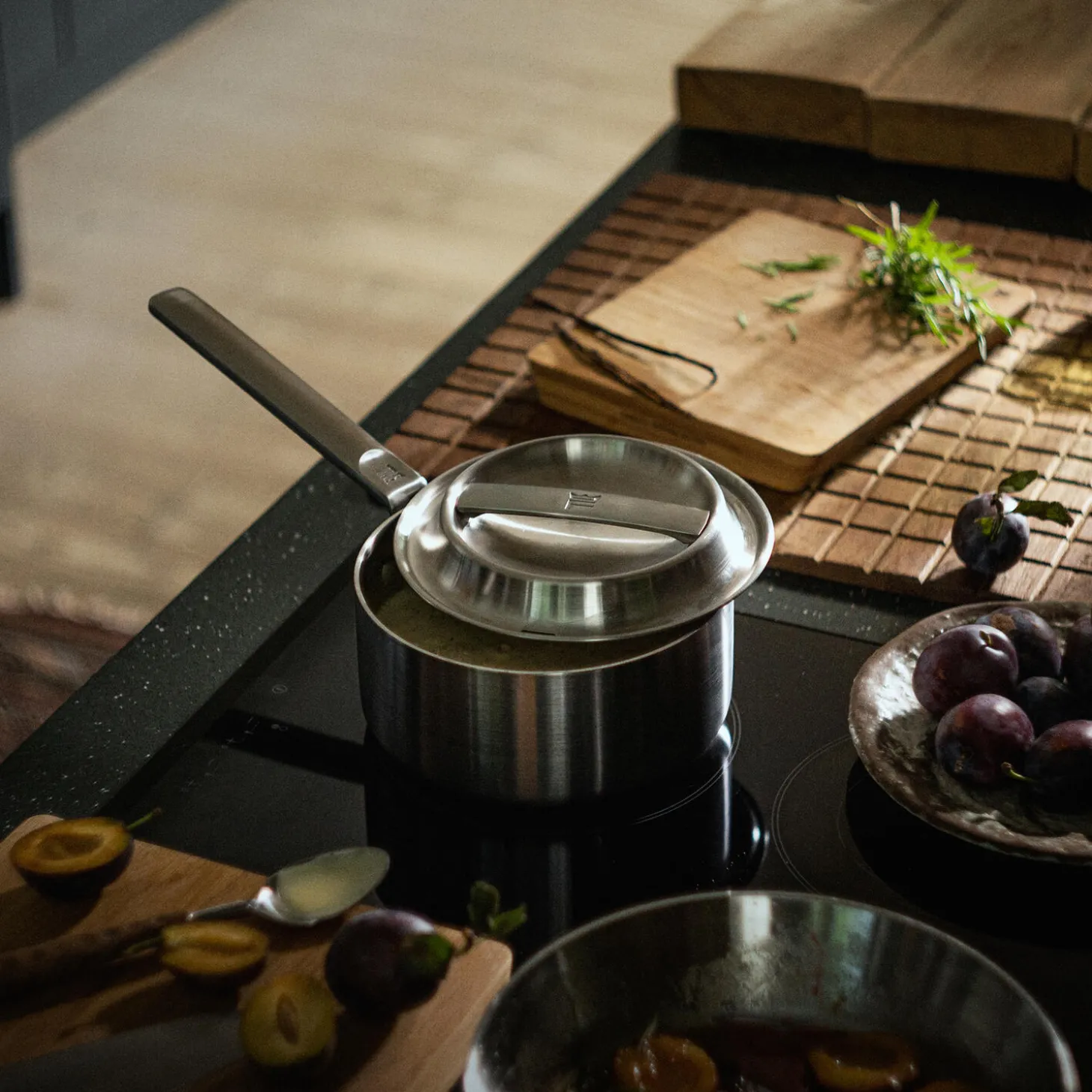 Norden Steel kasserolle med låg 1,8 L