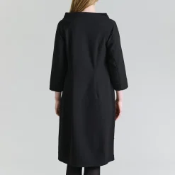 Noru kjole med krave, black