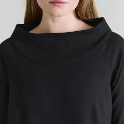 Noru kjole med krave, black