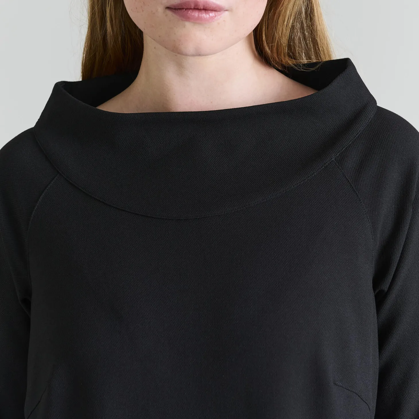 Noru kjole med krave, black