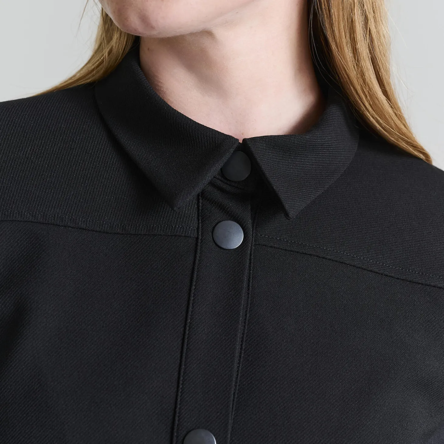 Noru kort jakke, black