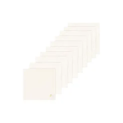 Nuvoli 10-pack Muslin Cloth, antique white