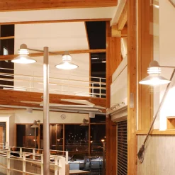 Nyhavn udendørs væglampe, white