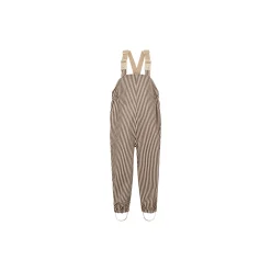 Oddy Rainwear Set, brown stripe