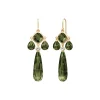 Ofelia Chandelier, olive green