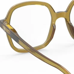 #OFFICE READING briller, golden green