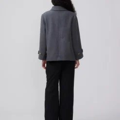 Ofiamd jacket, dark grey melange