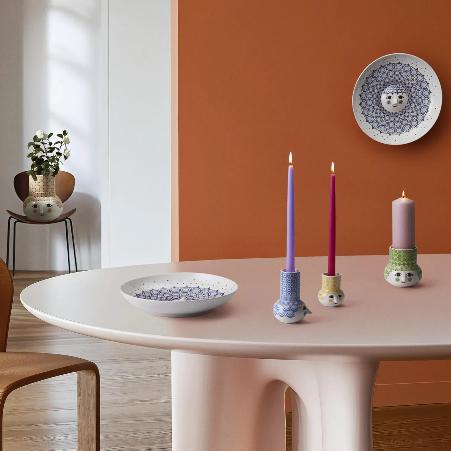 Olga Lysestage, grøn