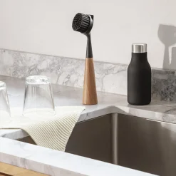 Opvaskebørste eg/nylon, black