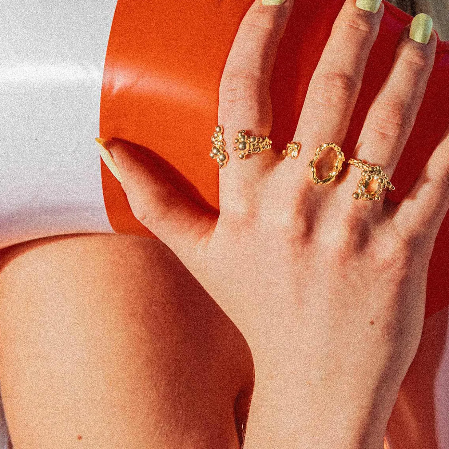 ORB CHRONICLES RING, forgyldt