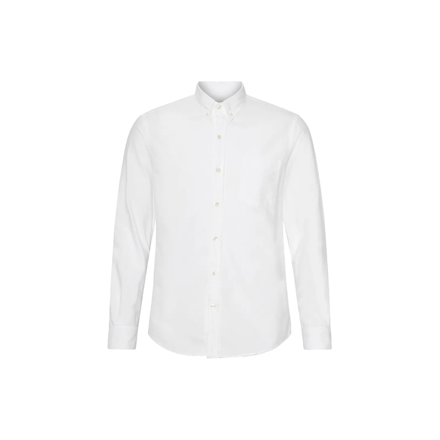 Organic Button Down Shirt, optical white
