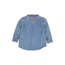 Organic Jeans Jacket, lt. blue indigo washed