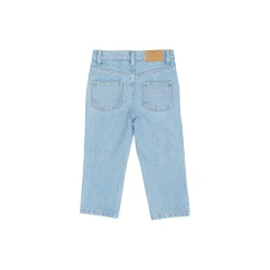 Organic Junior Jeans, lt. blue indigo washed