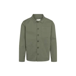 Organic Workwear Jacket, dusty olive