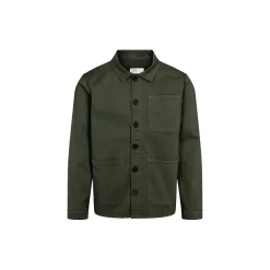 Organic Workwear Jacket, hunter green