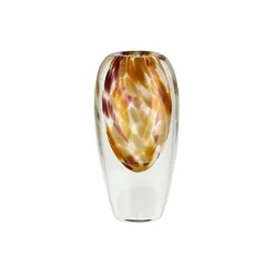 Otea vase, rose/light yellow/brown