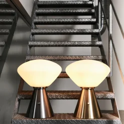 Ottilia Table Lamp, brass/opal