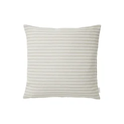 Outdoor Fine Stripe pude, beige
