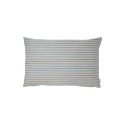 Outdoor Fine Stripe pude, blue