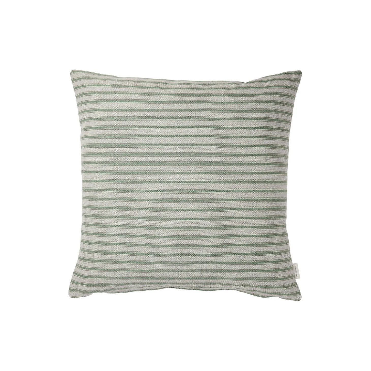 Outdoor Fine Stripe pude, green