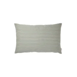 Outdoor Fine Stripe pude, green