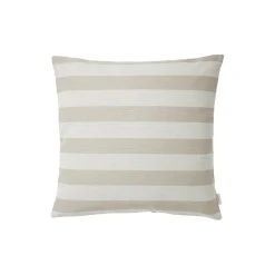 Outdoor Stripe pude, beige